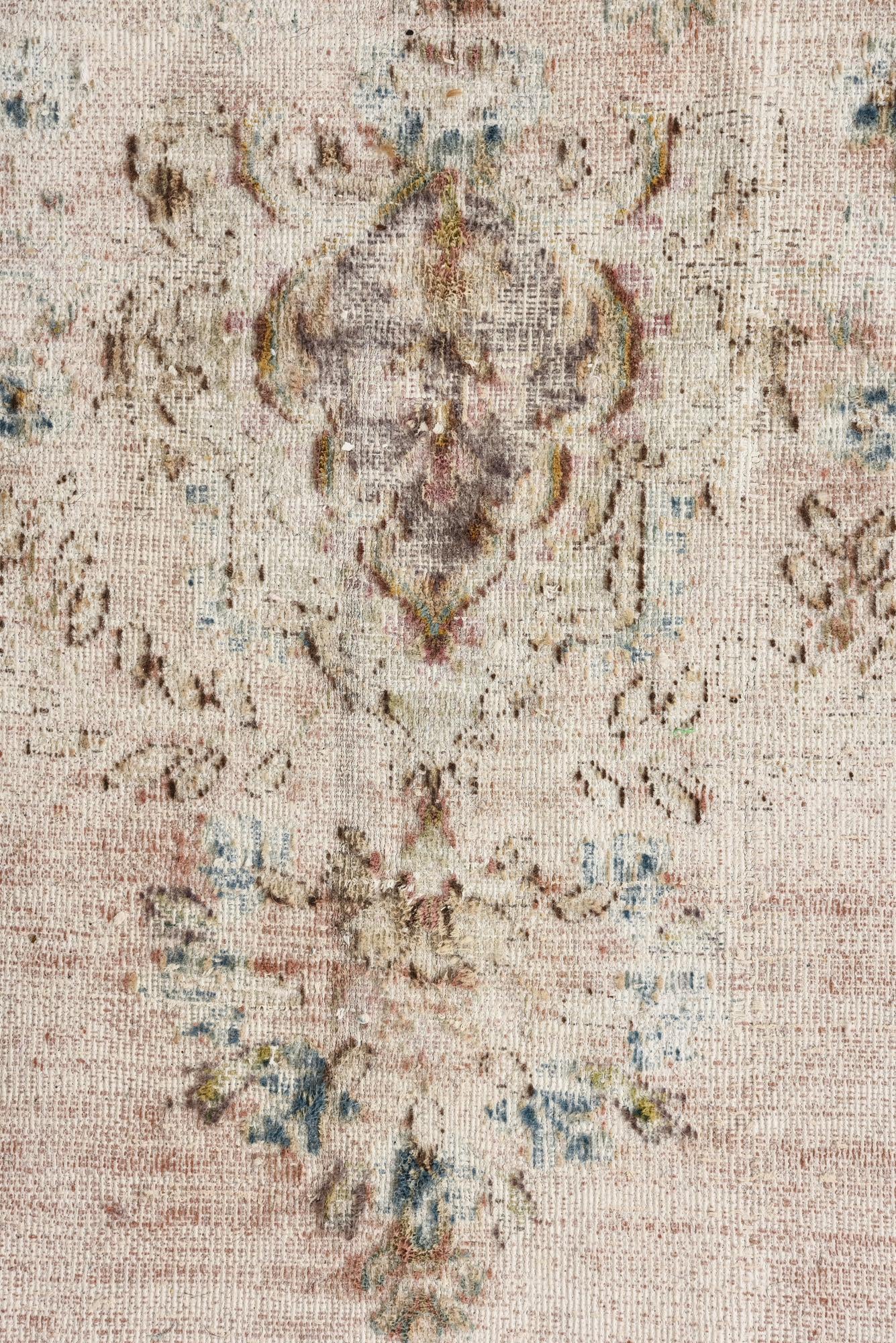 8' 6 x 12' 4 Hand Knotted Ultra Vintage Persian Wool Rug