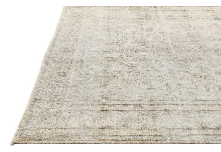 Detail image of 6' 5 x 9' 5 Hand Knotted Ultra Vintage Persian Wool Rug