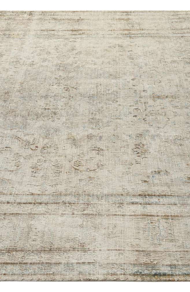 6' 5 x 9' 5 Hand Knotted Ultra Vintage Persian Wool Rug