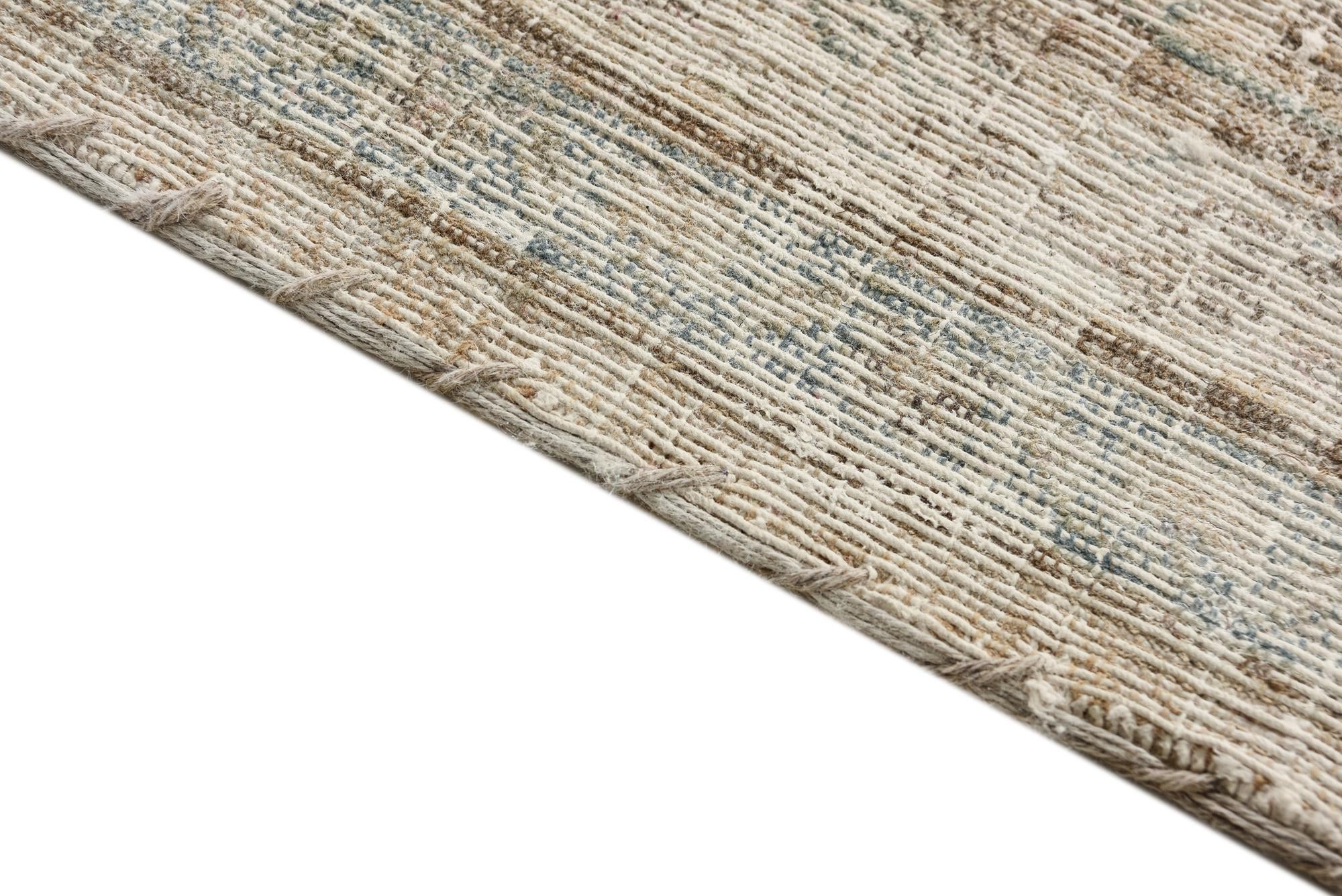 6' 5 x 9' 5 Hand Knotted Ultra Vintage Persian Wool Rug