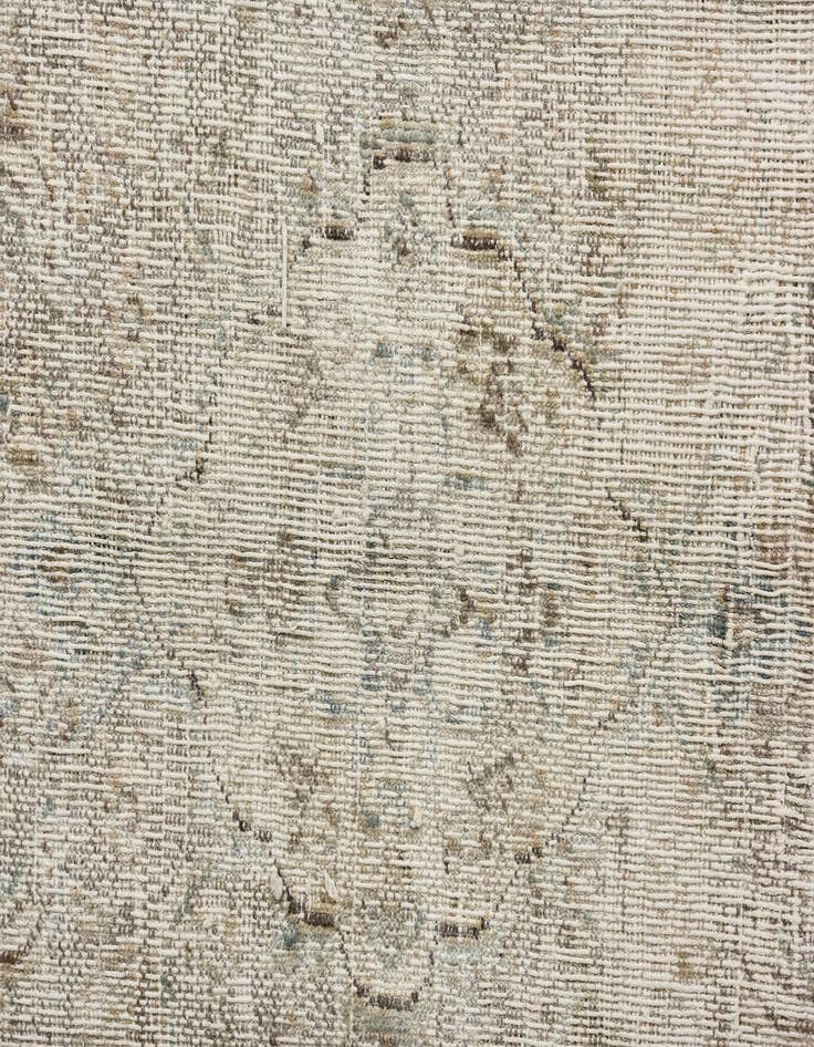 Detail image of 6' 5 x 9' 5  Hand Knotted Ultra Vintage Persian Wool Rug