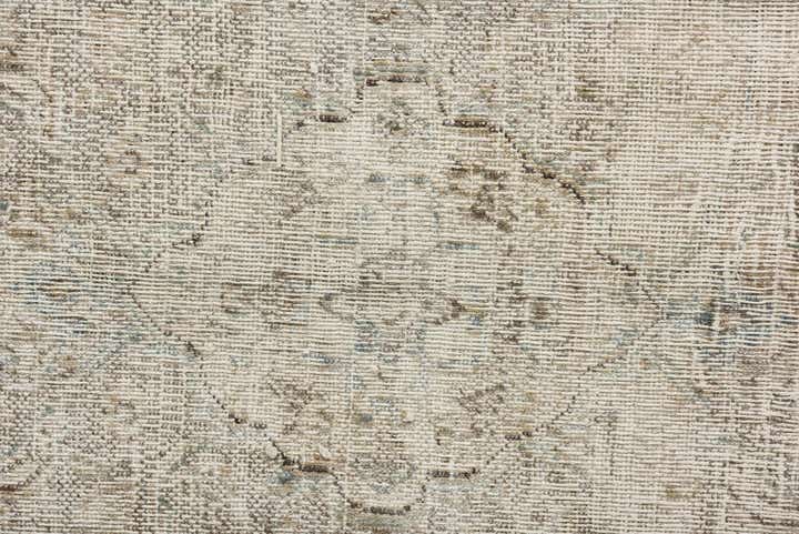 6' 5 x 9' 5 Hand Knotted Ultra Vintage Persian Wool Rug