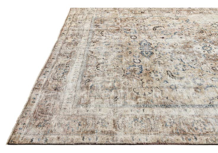 Detail image of 8' 3 x 12' Hand Knotted Ultra Vintage Persian Wool Rug