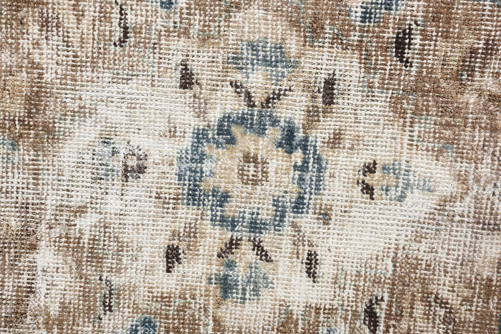 8' 3 x 12' Hand Knotted Ultra Vintage Persian Wool Rug