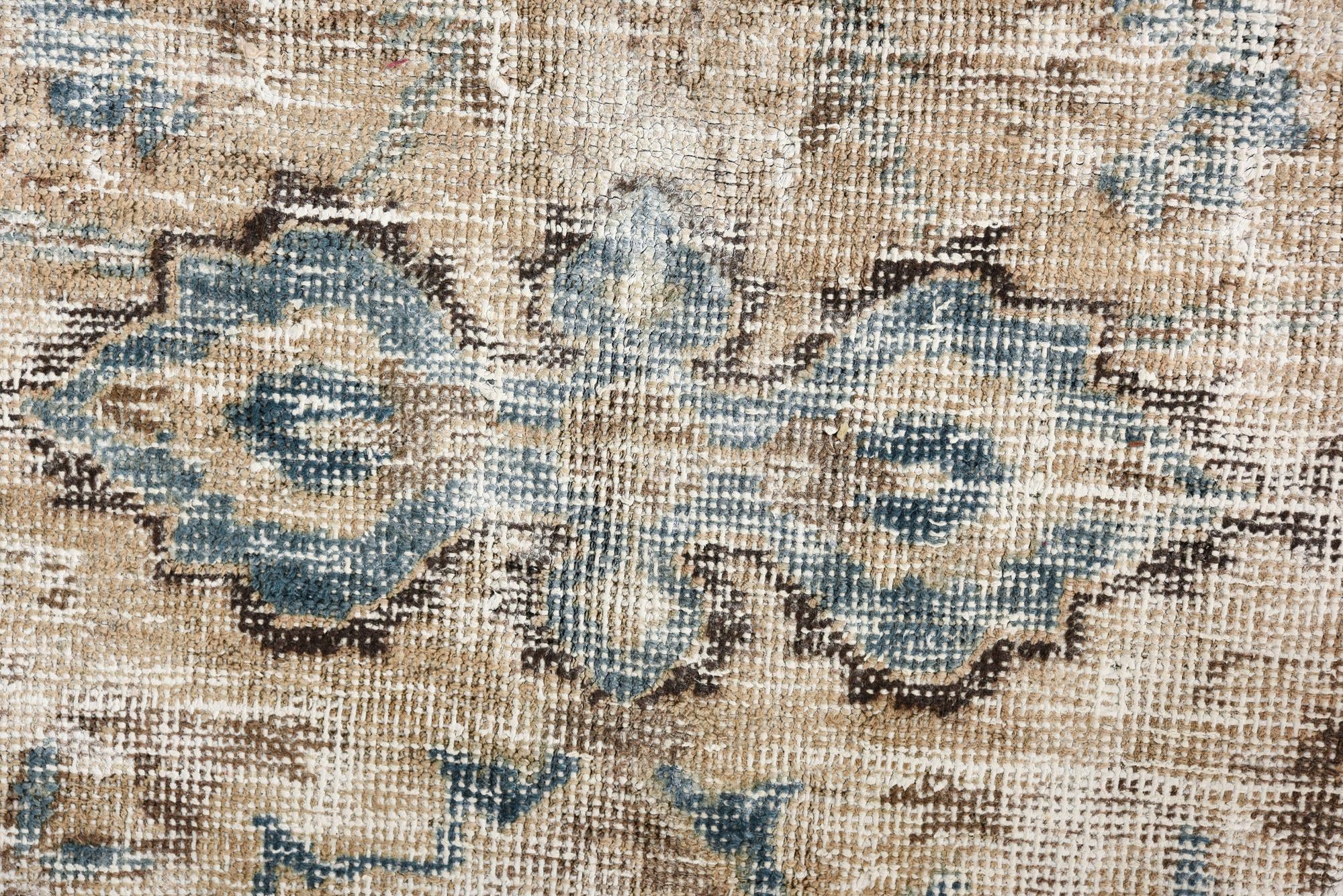 8' 3 x 12' Hand Knotted Ultra Vintage Persian Wool Rug