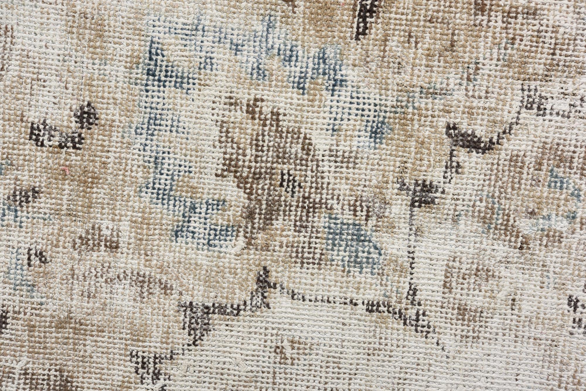 8' 3 x 12' Hand Knotted Ultra Vintage Persian Wool Rug