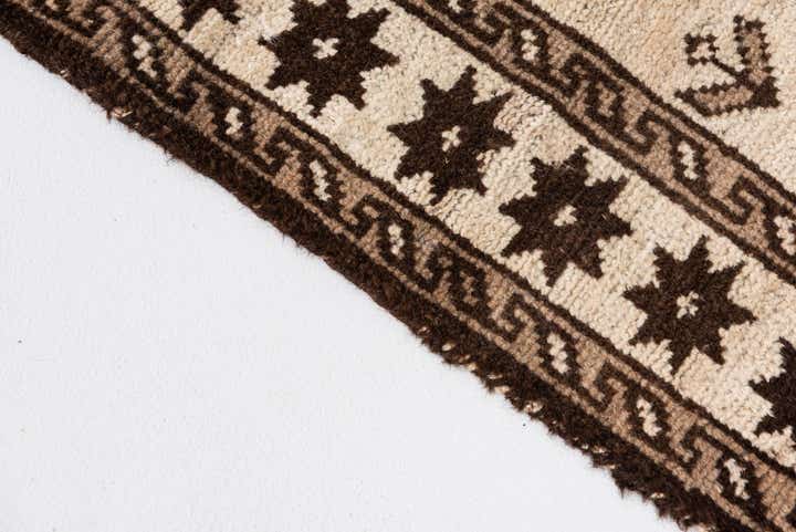 3' 4 x 5' Hand Knotted Ultra Vintage Persian Wool Rug