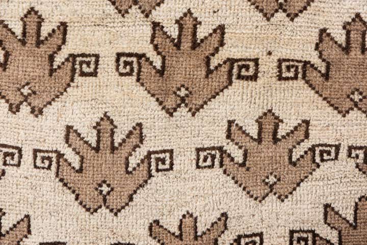 3' 4 x 5' Hand Knotted Ultra Vintage Persian Wool Rug