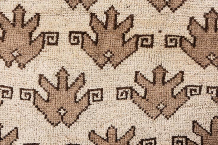 Detail image of 100cm x 150cm anudado a mano Ultra Vintage Alfombra Persa Lana