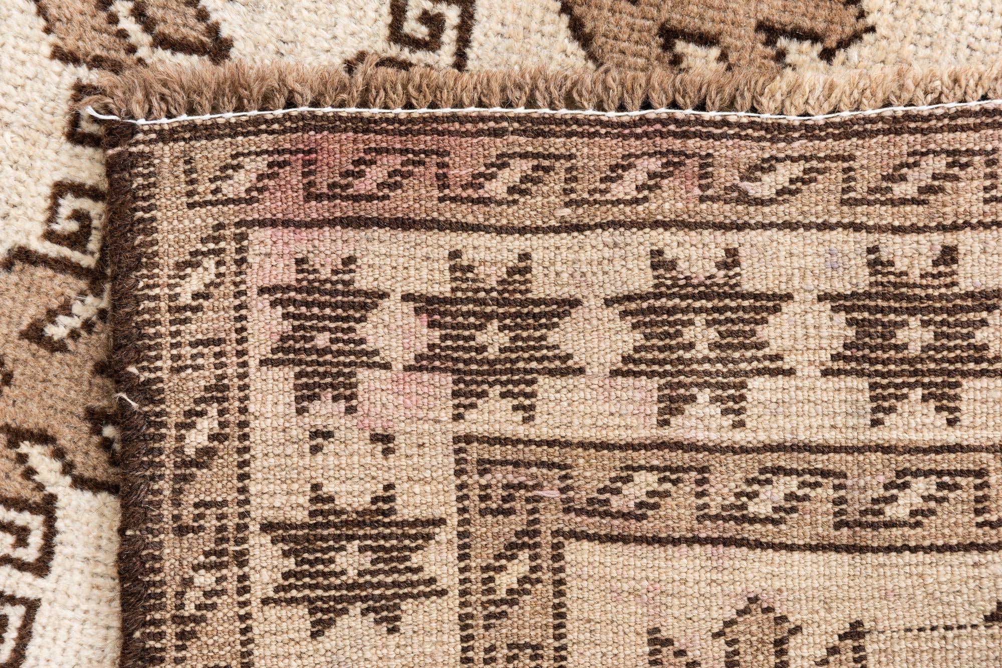 100cm x 150cm anudado a mano Ultra Vintage Alfombra Persa Lana