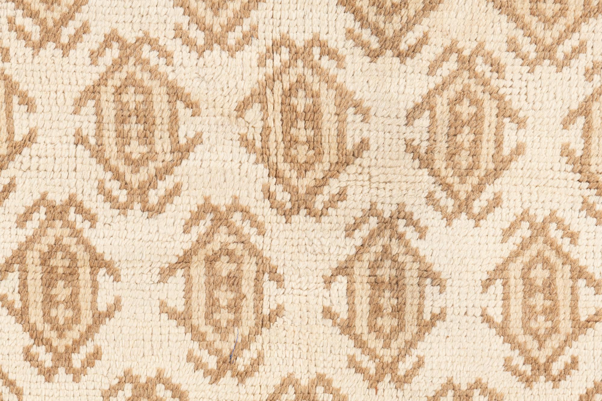 3' 3 x 5' Hand Knotted Ultra Vintage Persian Wool Rug