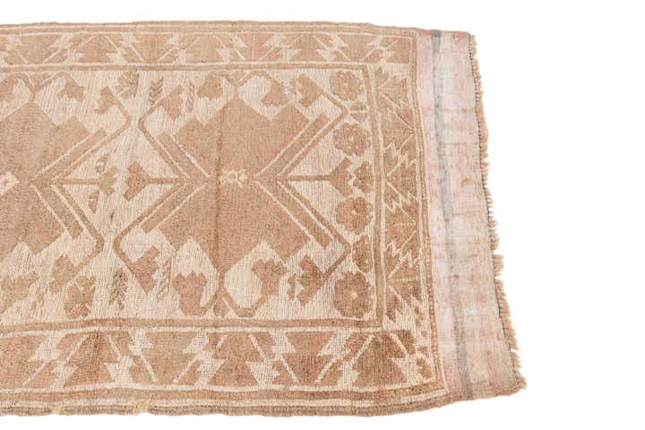 3' x 4' 2 Hand Knotted Ultra Vintage Persian Wool Rug