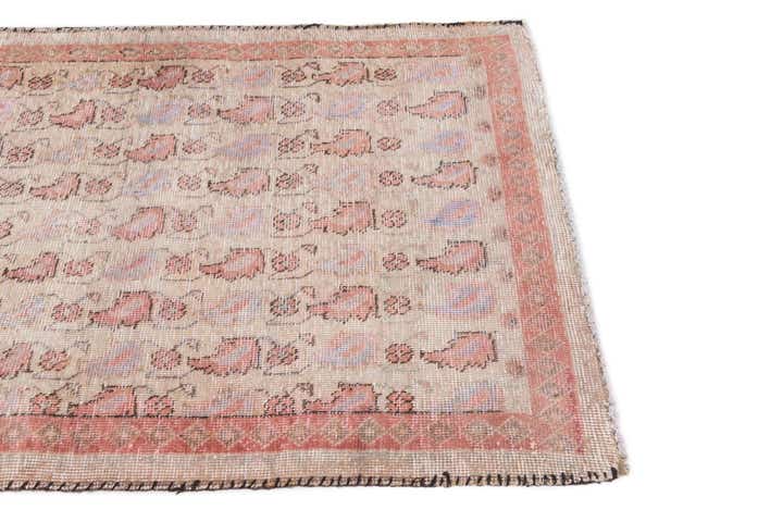 3' 1 x 4' 10 Hand Knotted Ultra Vintage Persian Wool Rug