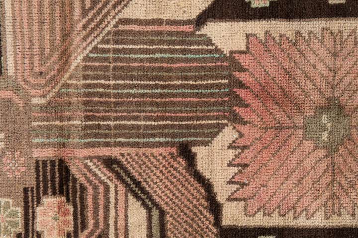 2' 10 x 4' 9 Hand Knotted Ultra Vintage Persian Wool Rug