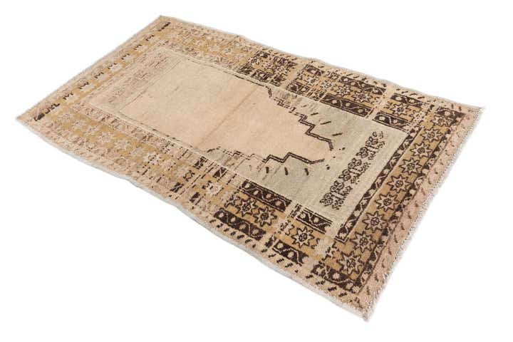 3' x 5' Hand Knotted Ultra Vintage Persian Wool Rug