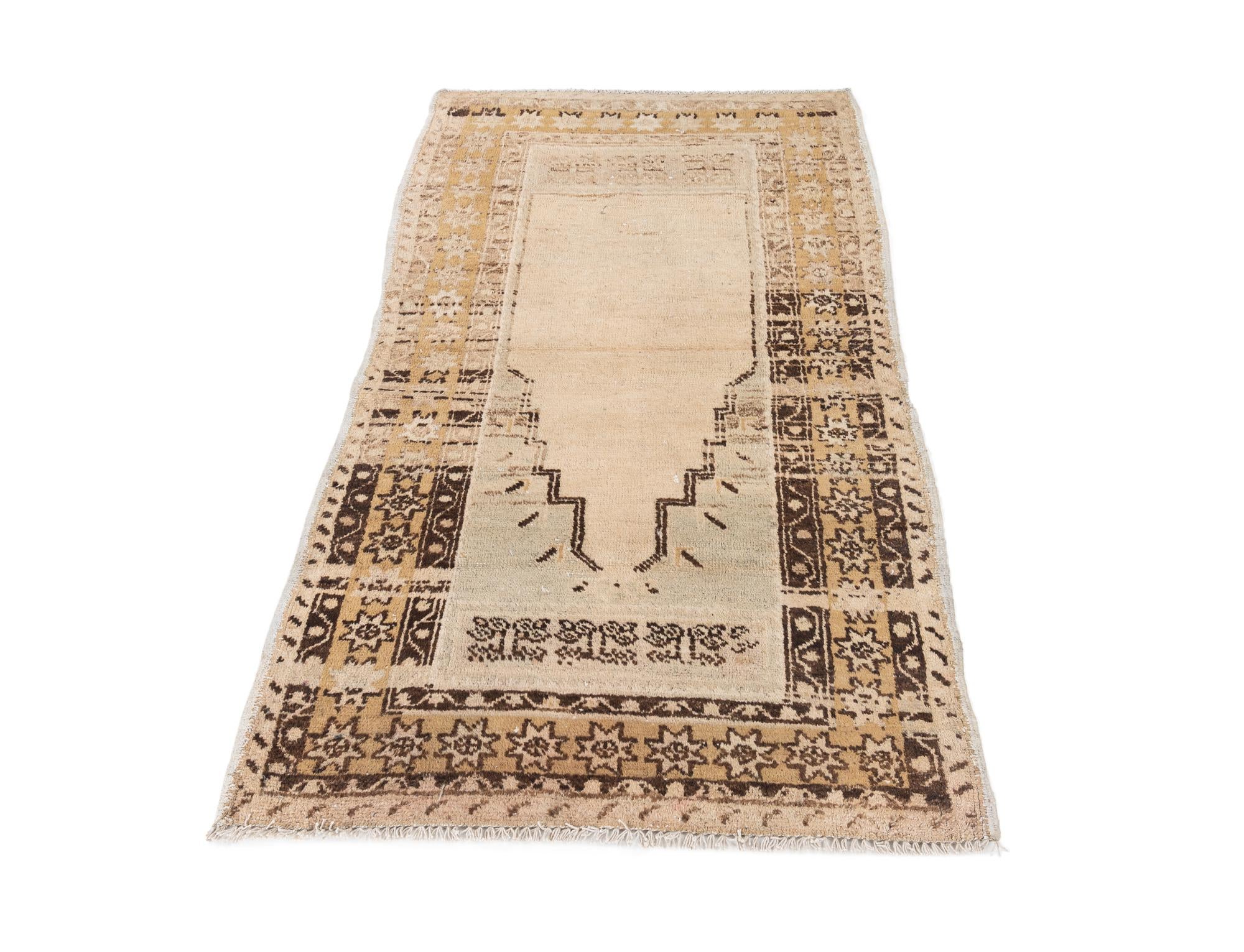 3' x 5' Hand Knotted Ultra Vintage Persian Wool Rug