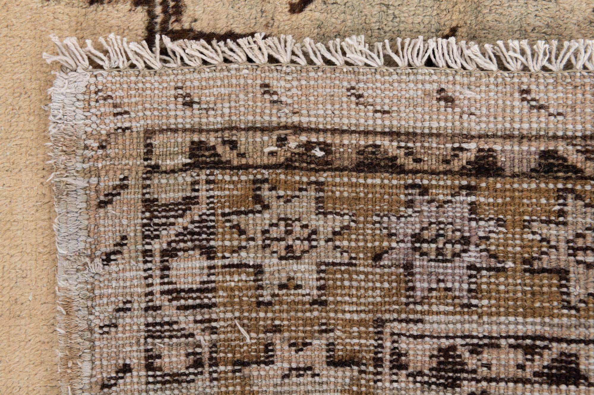 3' x 5' Hand Knotted Ultra Vintage Persian Wool Rug