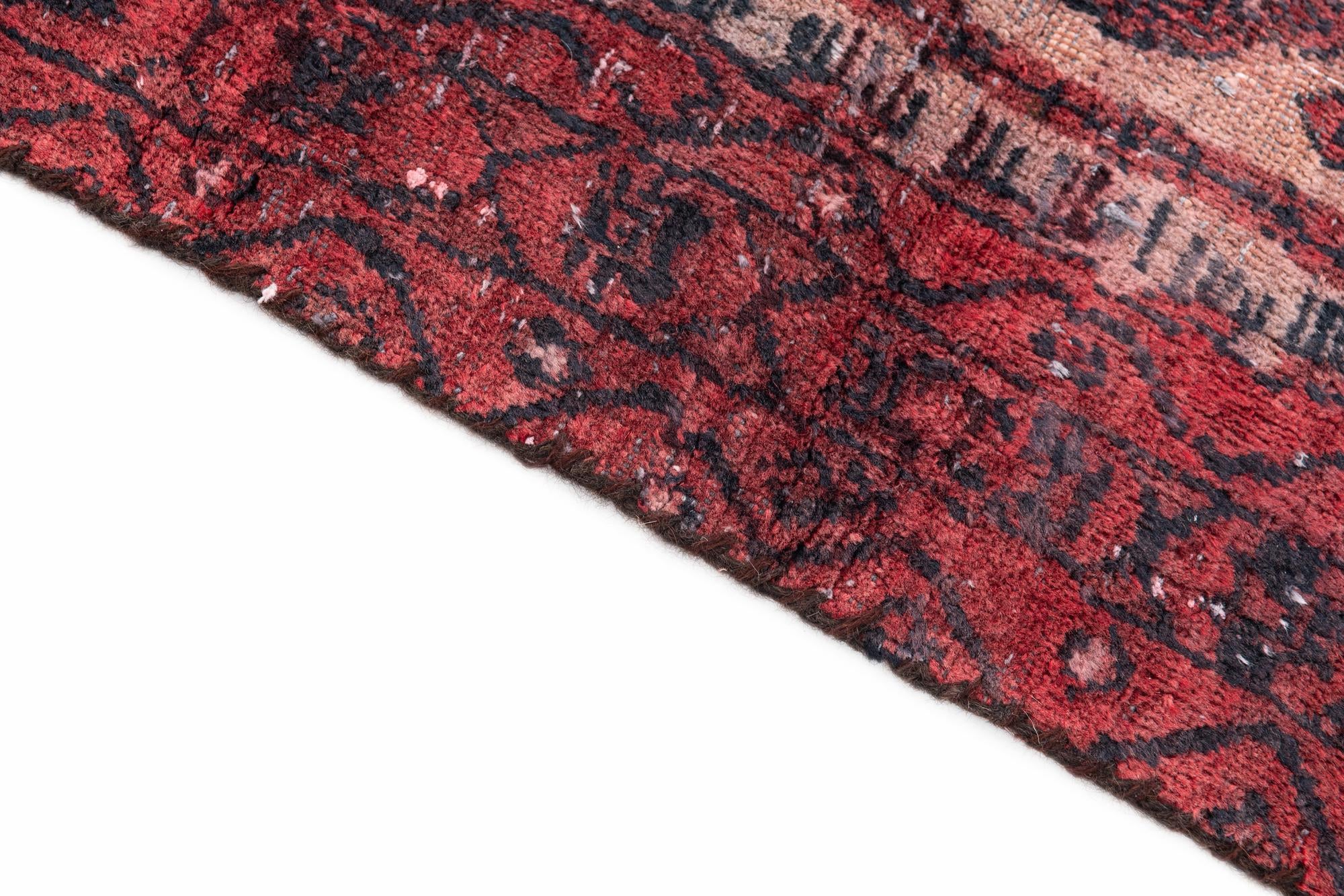 2' 9 x 5' 1 Hand Knotted Ultra Vintage Persian Wool Rug