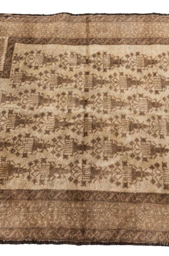 2' 8 x 4' 9 Hand Knotted Ultra Vintage Persian Wool Rug