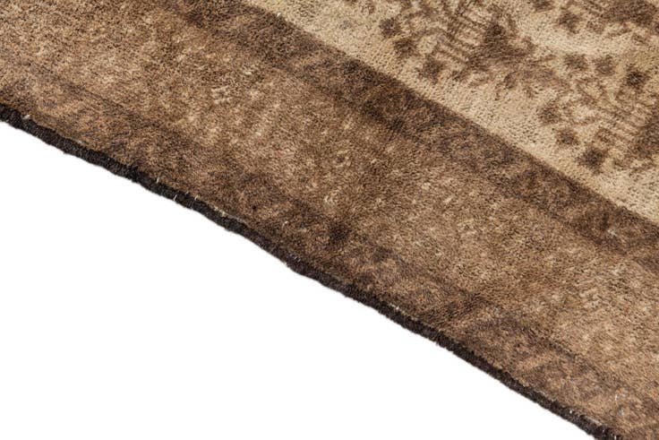 Detail image of 2' 8 x 4' 9 Hand Knotted Ultra Vintage Persian Wool Rug