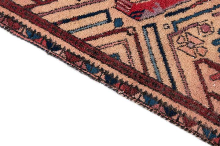 4' 7 x 6' Hand Knotted Ultra Vintage Persian Wool Rug