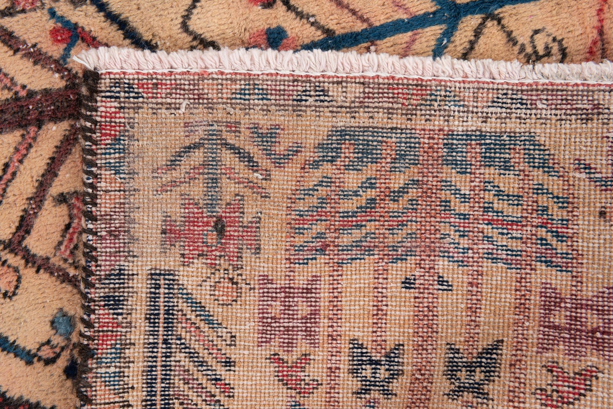 4' 7 x 6' Hand Knotted Ultra Vintage Persian Wool Rug