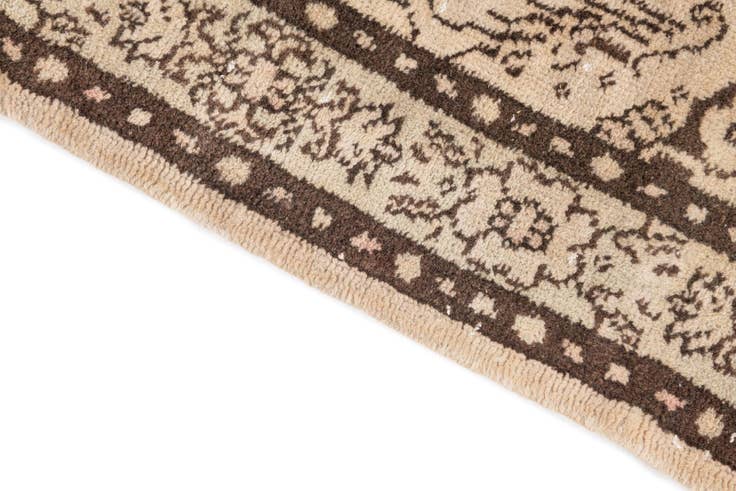 Detail image of 4' x 7' Hand Knotted Ultra Vintage Persian Wool Rug