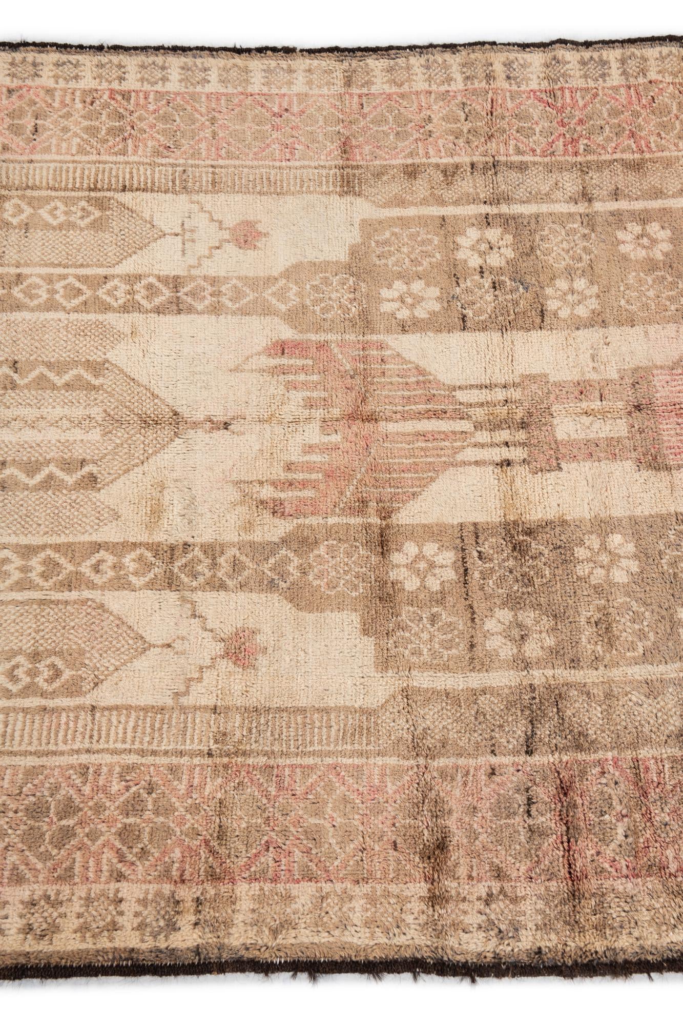 3' x 5' 3 Hand Knotted Ultra Vintage Persian Wool Rug