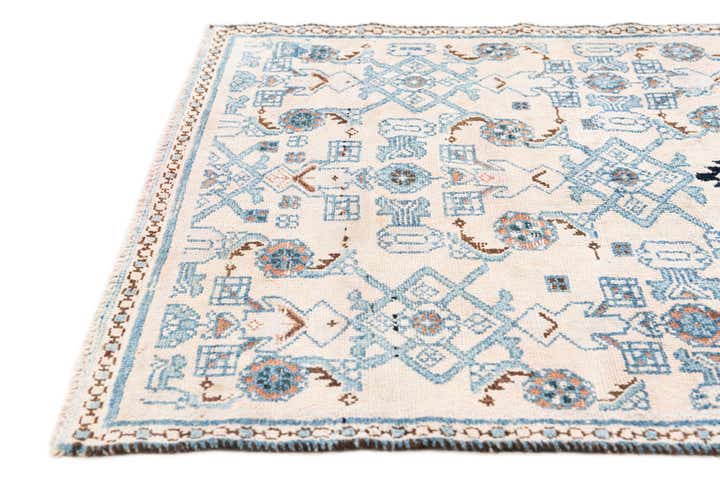 3' 2 x 5' 8 Hand Knotted Ultra Vintage Persian Wool Rug