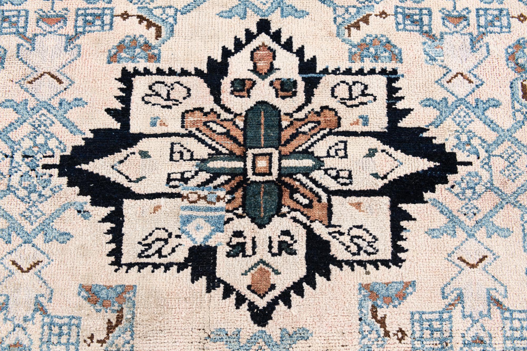 3' 2 x 5' 8 Hand Knotted Ultra Vintage Persian Wool Rug