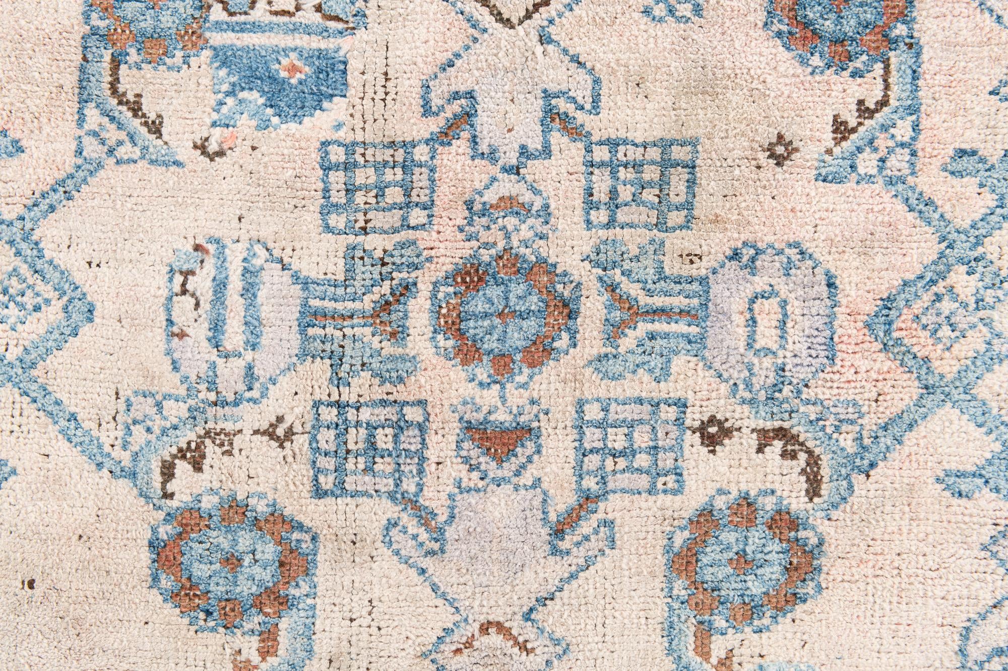 3' 2 x 5' 8 Hand Knotted Ultra Vintage Persian Wool Rug