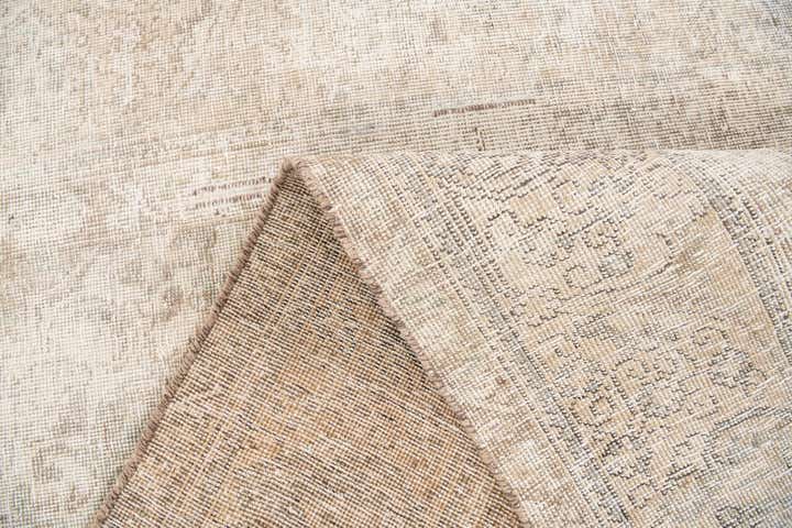 6' 3 x 9' 4 Hand Knotted Ultra Vintage Persian Wool Rug