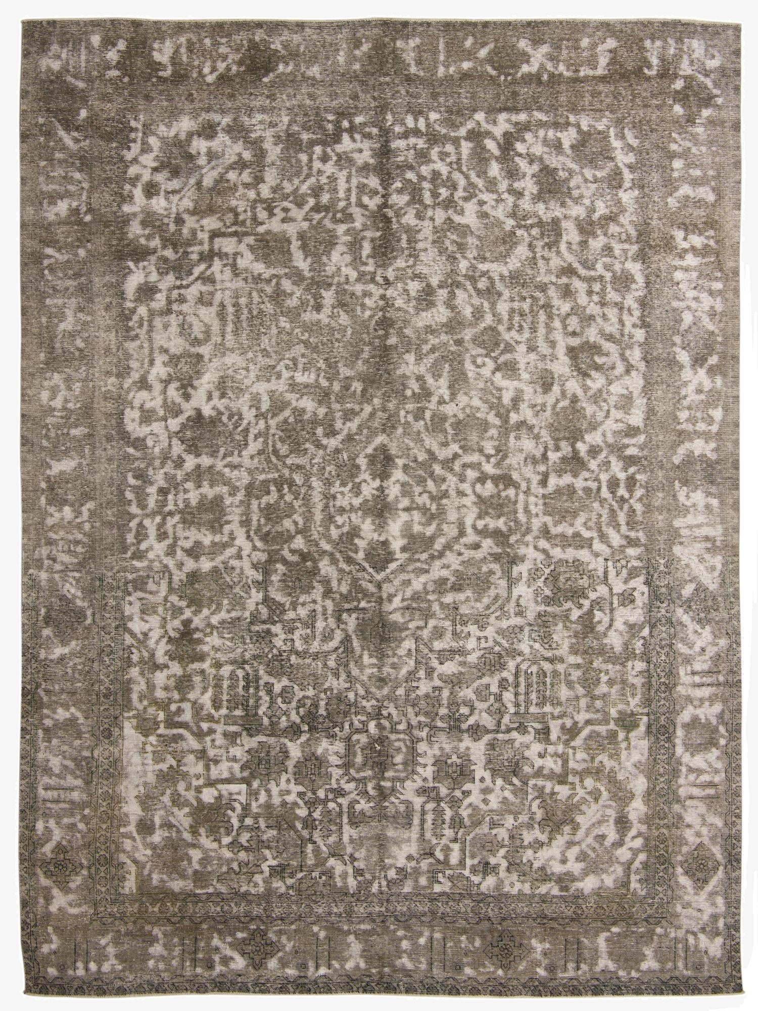 9' 5 x 12' 9  Hand Knotted Ultra Vintage Persian Wool Rug