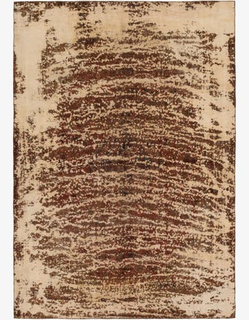 8' 8 x 12' 8 Hand Knotted Ultra Vintage Persian Wool Rug