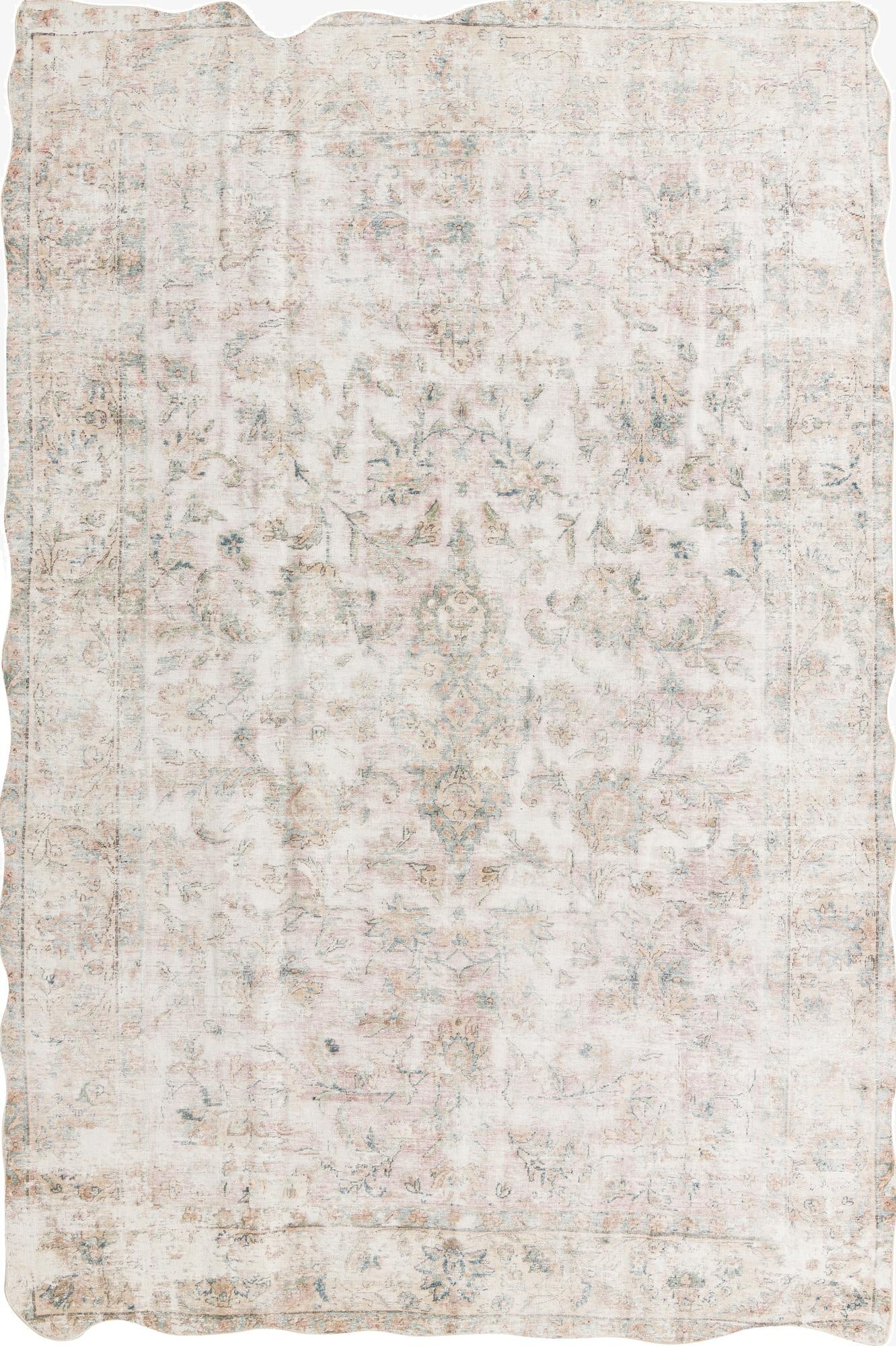 Primary image 9' 1 x 12'  Hand Knotted Ultra Vintage Persian Wool Rug