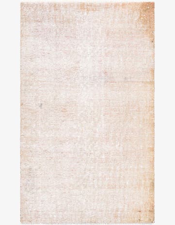 3' 7 x 6' Hand Knotted Ultra Vintage Persian Wool Rug