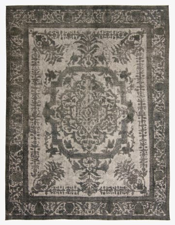 9' 5 x 12' 6 Hand Knotted Ultra Vintage Persian Wool Rug