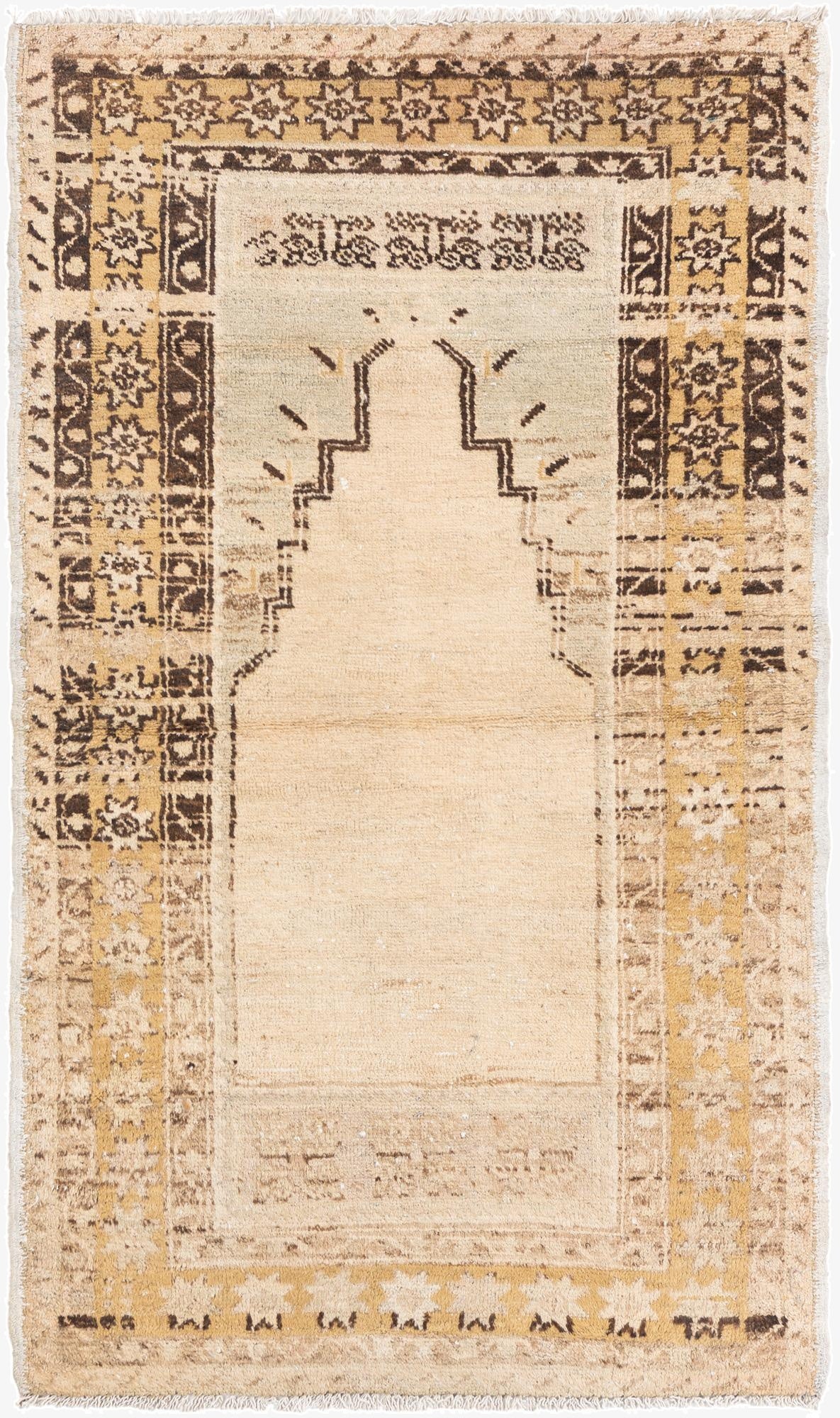 3' x 5'  Hand Knotted Ultra Vintage Persian Wool Rug