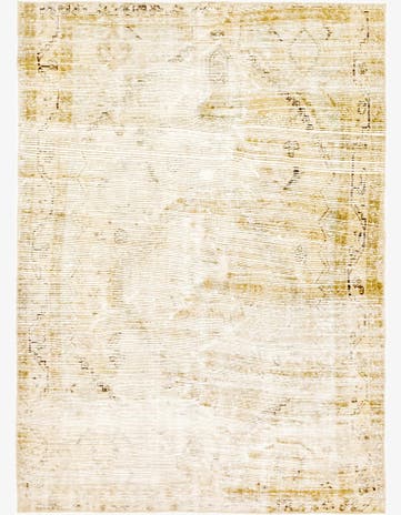 4' 8 x 6' 4 Hand Knotted Ultra Vintage Persian Wool Rug