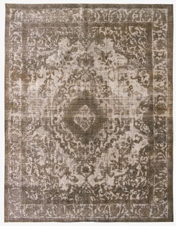9' 6 x 12' 4 Hand Knotted Ultra Vintage Persian Wool Rug