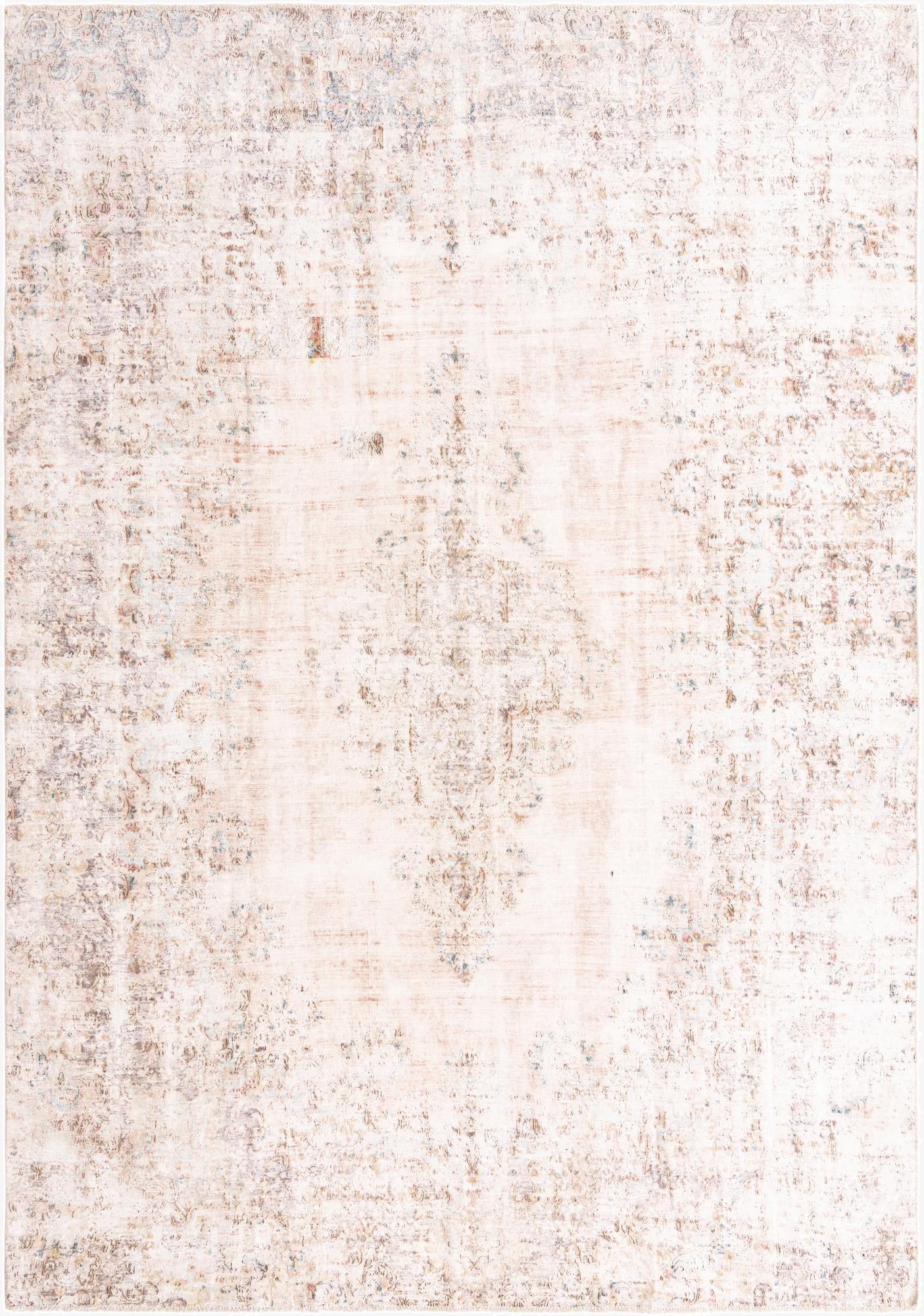 8' 6 x 12' 4  Hand Knotted Ultra Vintage Persian Wool Rug