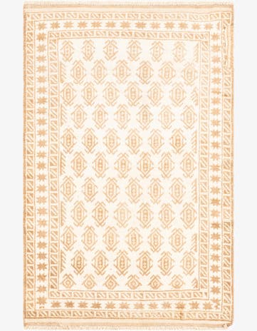 3' 3 x 5' Hand Knotted Ultra Vintage Persian Wool Rug