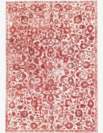 7' 7 x 11' Hand Knotted Ultra Vintage Persian Wool Rug