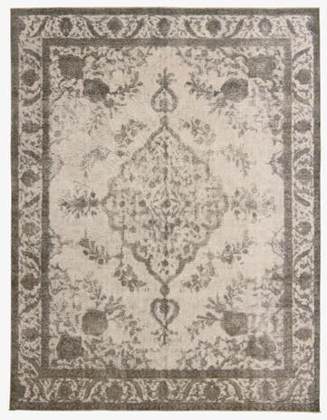 9' 6 x 12' 3 Hand Knotted Ultra Vintage Persian Wool Rug