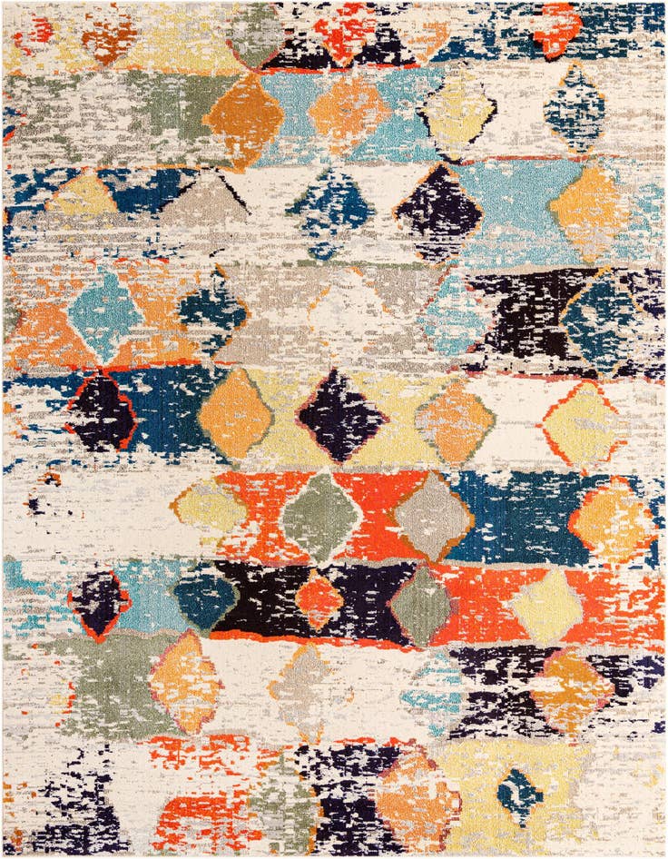 Detail image of 9' x 12' Washable Vivid Rug