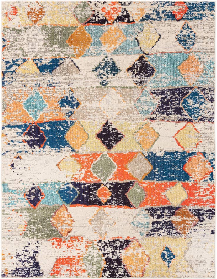 Detail image of 6' x 9' Washable Vivid Rug