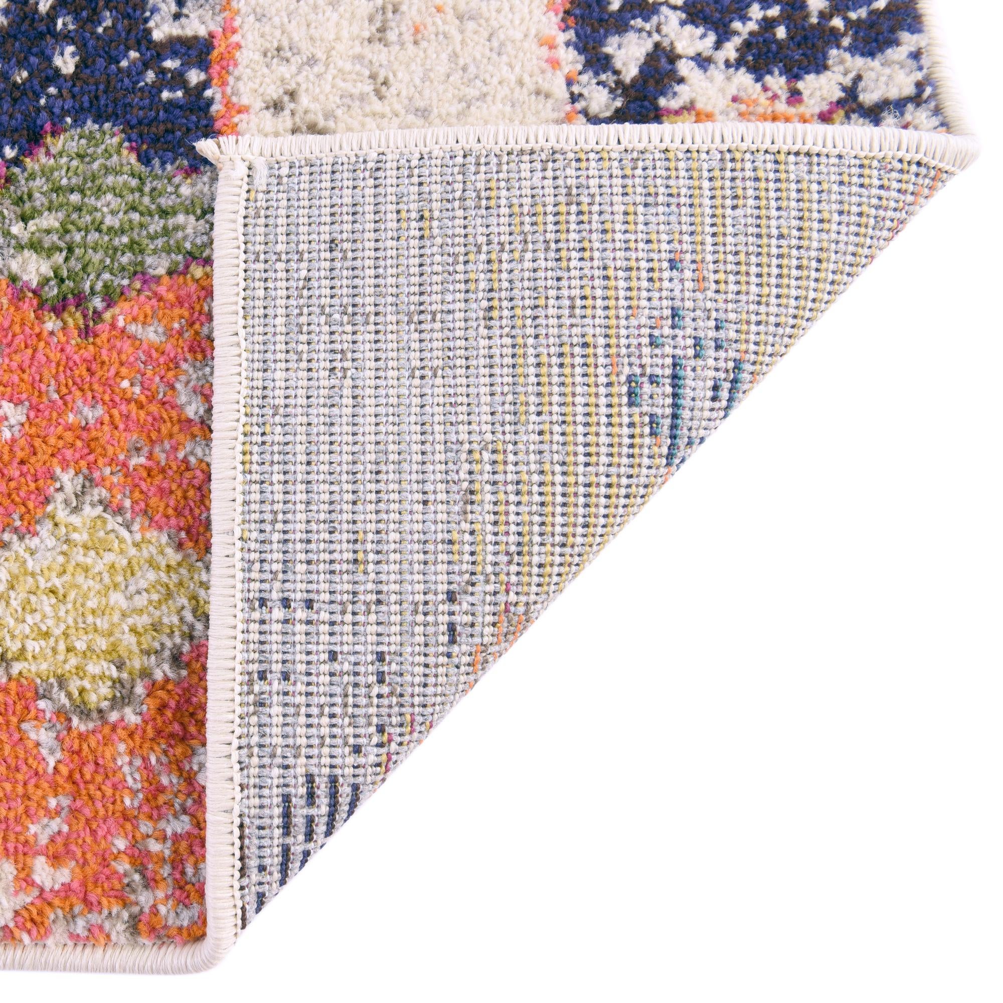 9' 10 x 14' Washable Vivid Rug