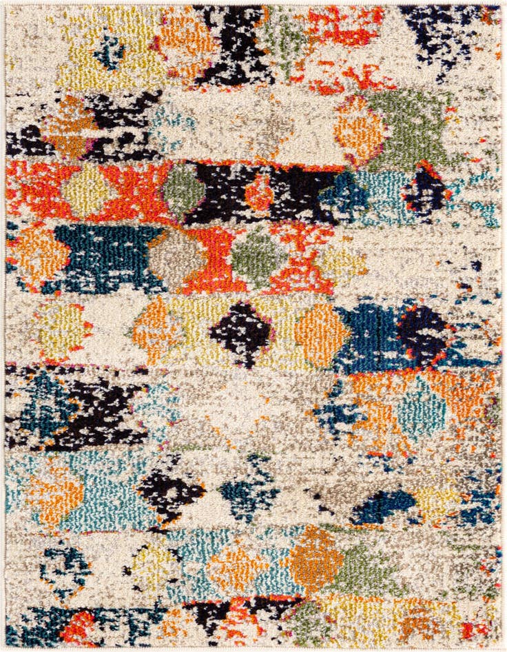 Detail image of 2' 2 x 3' Washable Vivid Rug