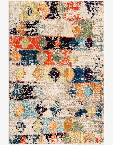 2' 2 x 3' Washable Vivid Rug
