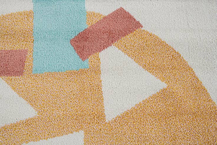 Detail image of 4' x 5' 7 Whimsy Kids Rug